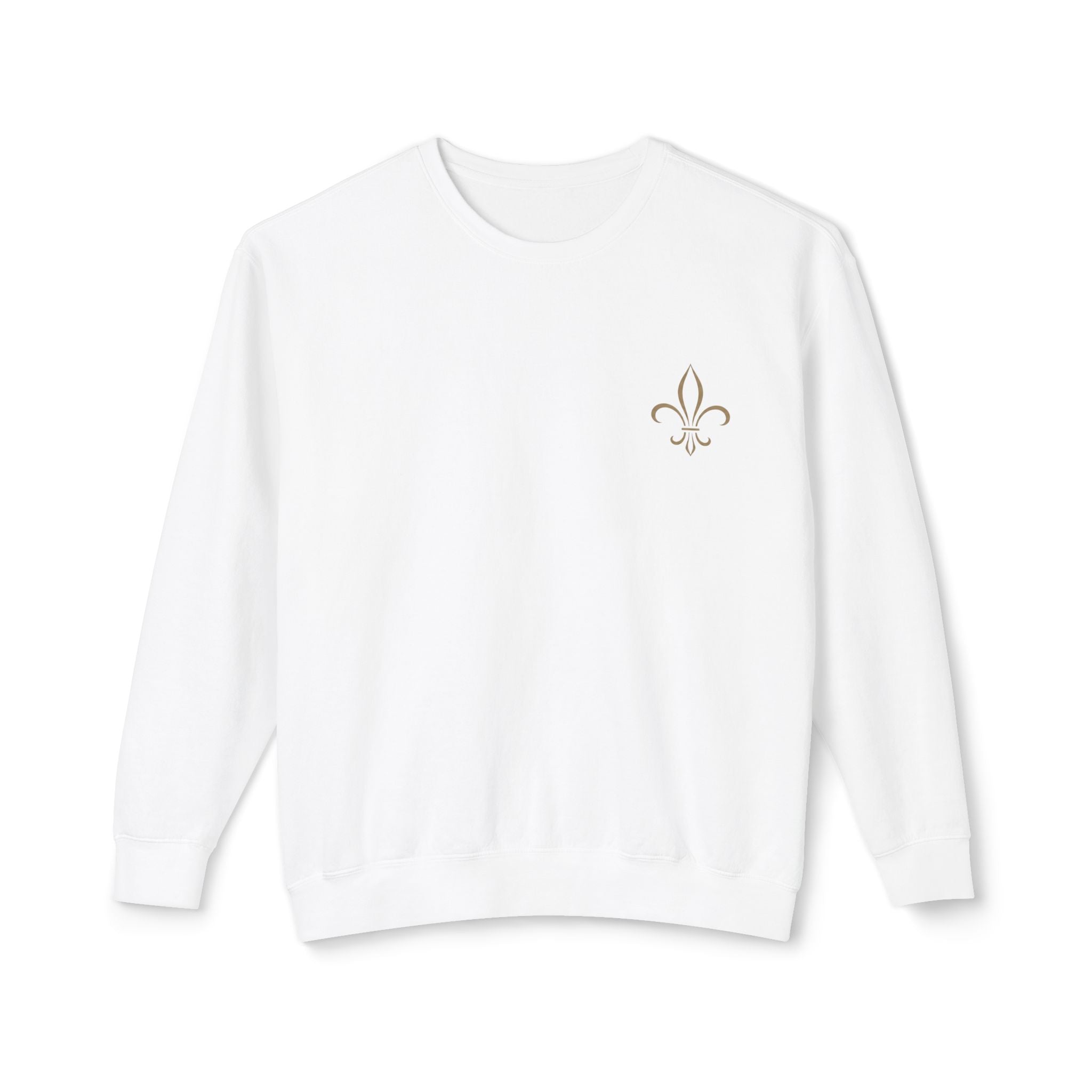 Crewneck Sweatshirt — "Beauty in Everyday Moments" Minimal Fleur Design