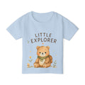 Little Explorer Toddler T-Shirt — Cute Bear Graphic Kids Tee